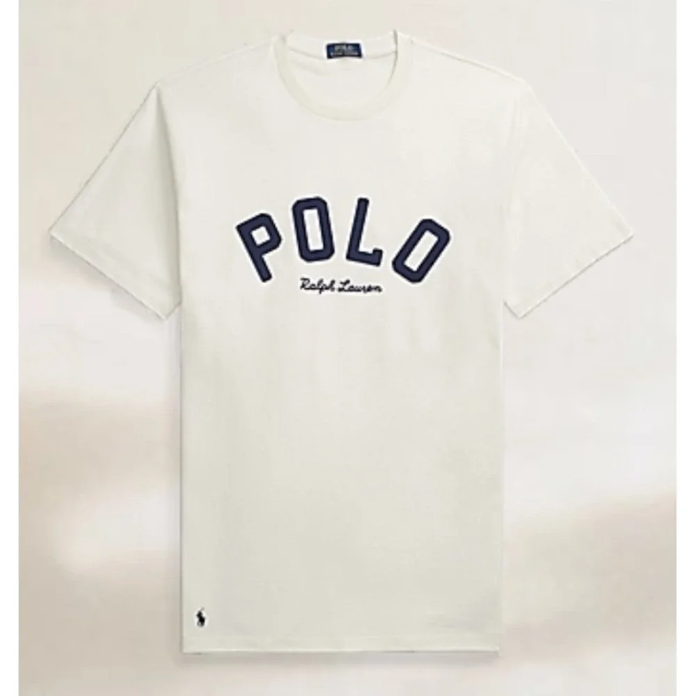 Polo Ralph Lauren White Long Jersey Short Sleeve T-Shirt Men's 4XLT NWT $79